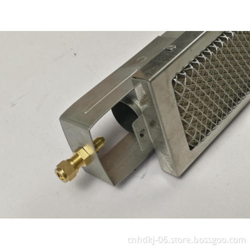 Teppanyaki grill gas infrared shawarma burner